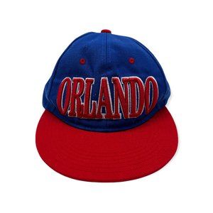 Alys Trading Blue and Red Orlando Florida Baseball Cap Adjustable One Size – Pre